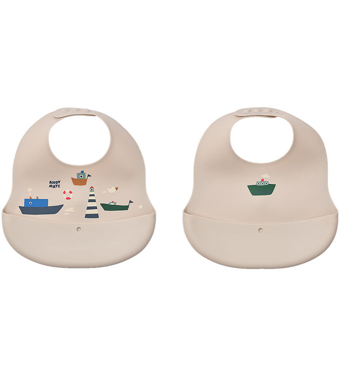 Liewood Hagesmække - Silikone - 2-pak - Ember - Sailing/ Sandy