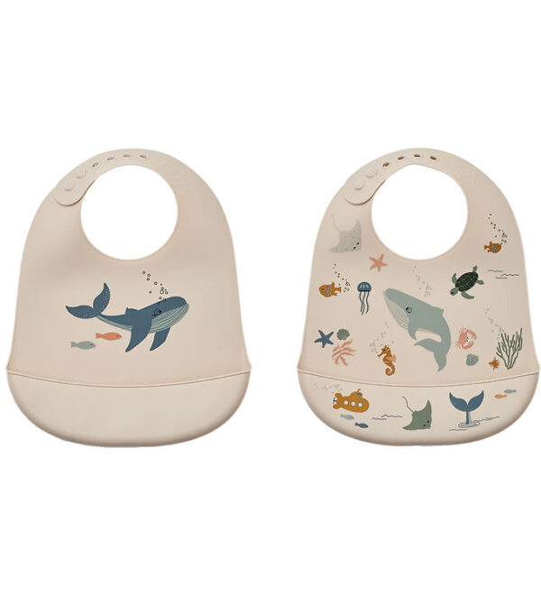 Liewood Hagesmække - Silikone - 2-pak - Tilda - Sea Creature/San