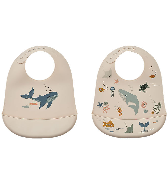 Liewood Hagesmække - Silikone - 2-pak - Tilda - Sea Creature/San