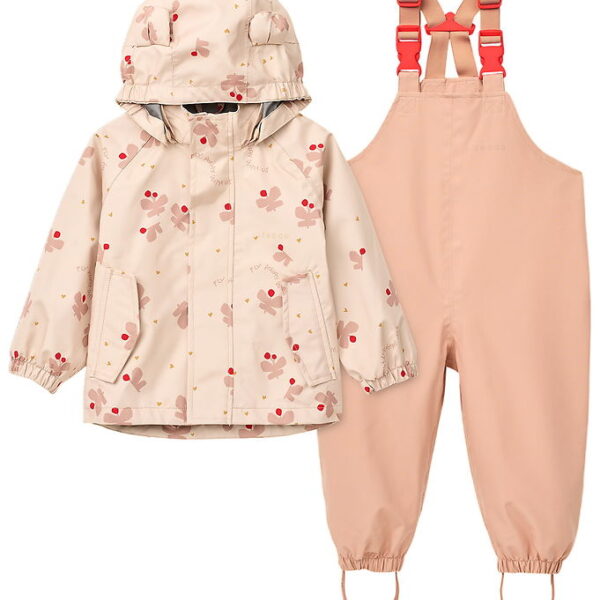 Liewood Regntøj m. Seler - PE - Manu - Butterfly/Apple Blossom Liewood Regntøj m. Seler - PE - Manu - Butterfly/Apple Blossom