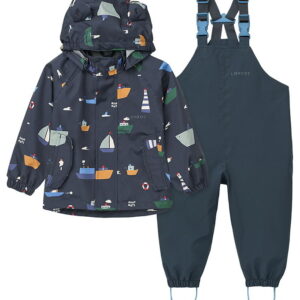 Liewood Regntøj m. Seler - PE - Manu - Sailing/Classic Navy