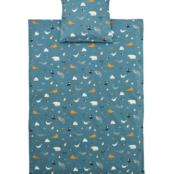 Liewood Sengetøj - Carmen - Baby - Arctic Sea/Ocean View