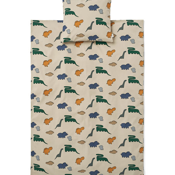Liewood Sengetøj - Carmen - Baby - Dinosaurs/Mist