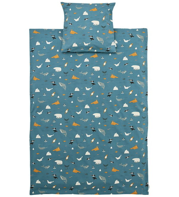 Liewood Sengetøj - Ingeborg - Junior - Arctic Sea/Ocean view