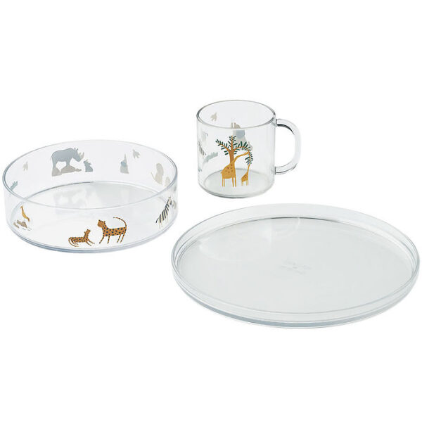 Liewood Spisesæt - 3 Dele - Siva - All Together/Sandy