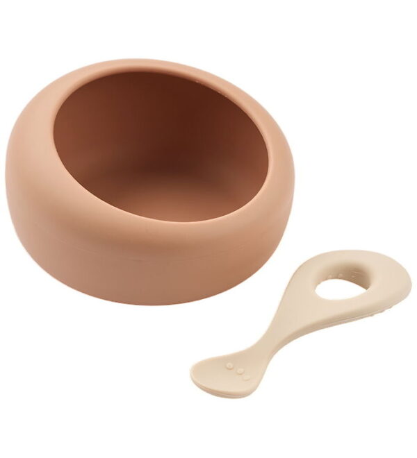 Liewood Spisesæt - Silikone - 2 Dele - Sparia - Tuscany Rose/App