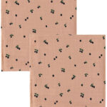 Liewood Stofbleer - Musselin - 2-Pak - Lewis - Mini Berry/Pale T