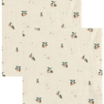 Liewood Stofbleer - Musselin - 2-pak - 65x65 cm - Lewis - Peach