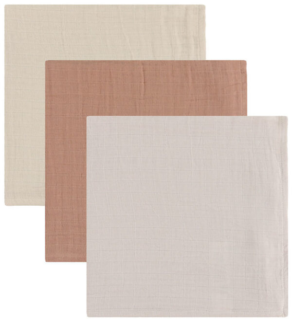 Liewood Stofbleer - Musselin - 3-pak - 65x65 cm - Lewis - Tuscan