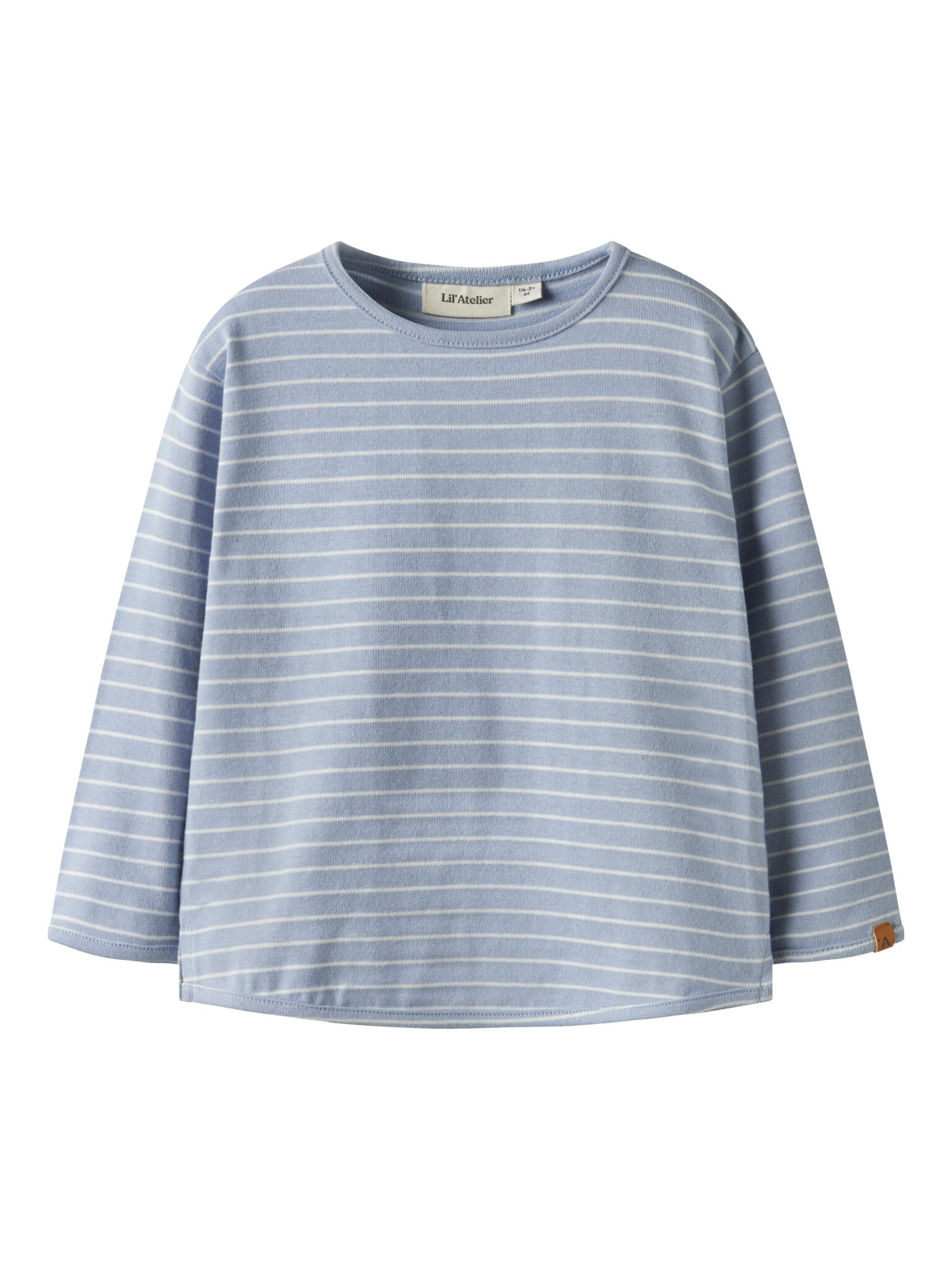 Lil Atelier Baja LS Loose Top - Zen Blue - 92 cm