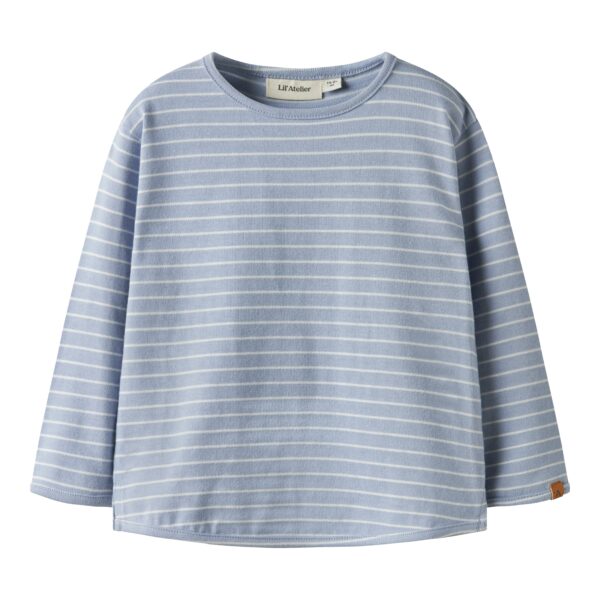 Lil Atelier Baja LS Loose Top - Zen Blue - 92 cm