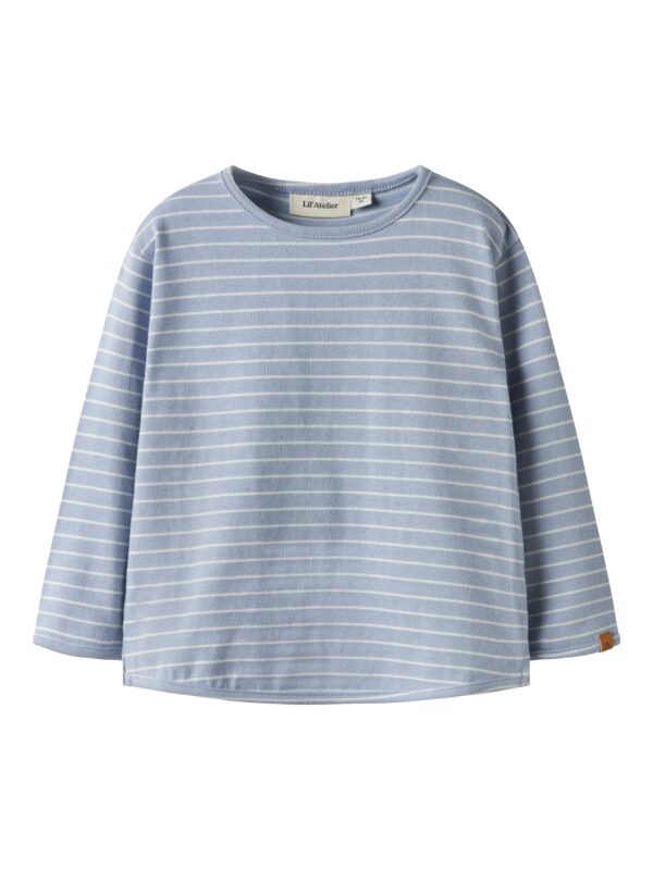 Lil Atelier Baja LS Loose Top - Zen Blue - 92 cm