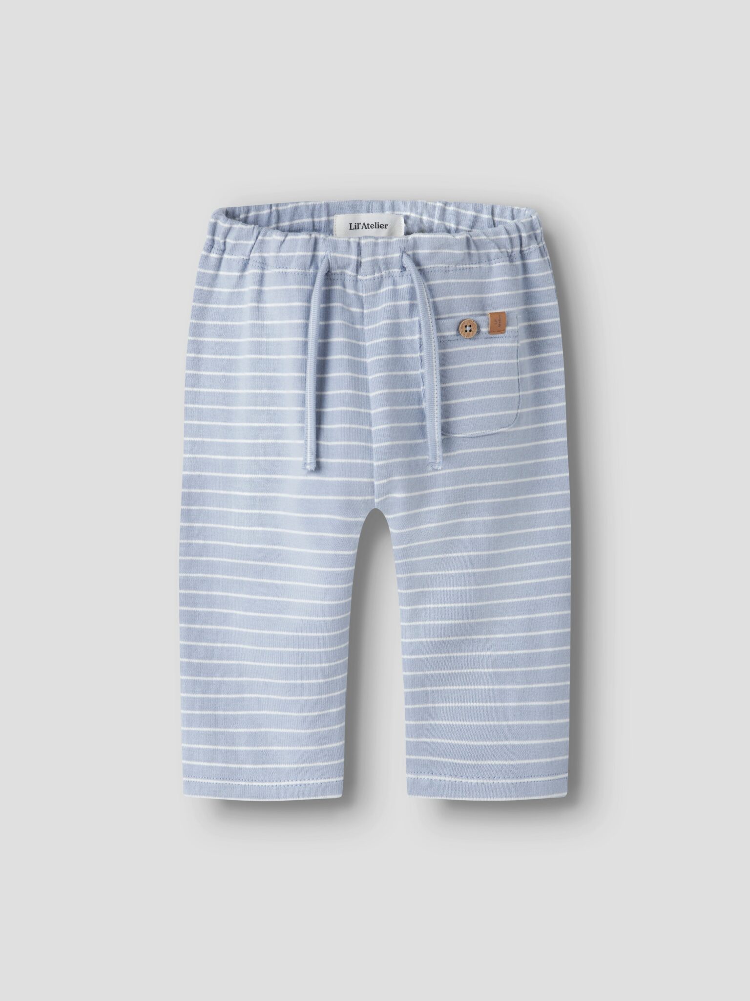 Lil Atelier Baja Loose Pants - Zen Blue - 56 cm