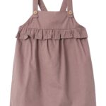 Lil Atelier Boa Dress - Antler - 92 cm