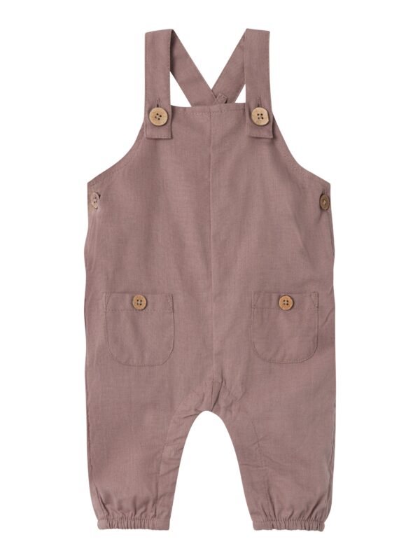 Lil Atelier Boa Loose Overall - Antler - 56 cm