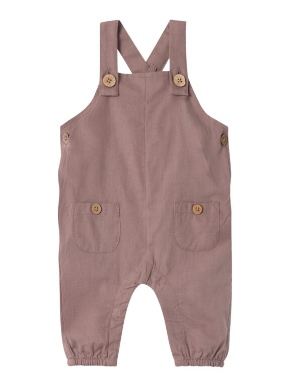 Lil Atelier Boa Loose Overall - Antler - 56 cm