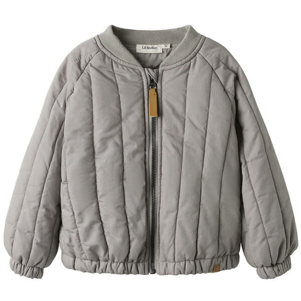 Lil' Atelier Bomberjakke - NbnLio - Mourning Dove m. Måne