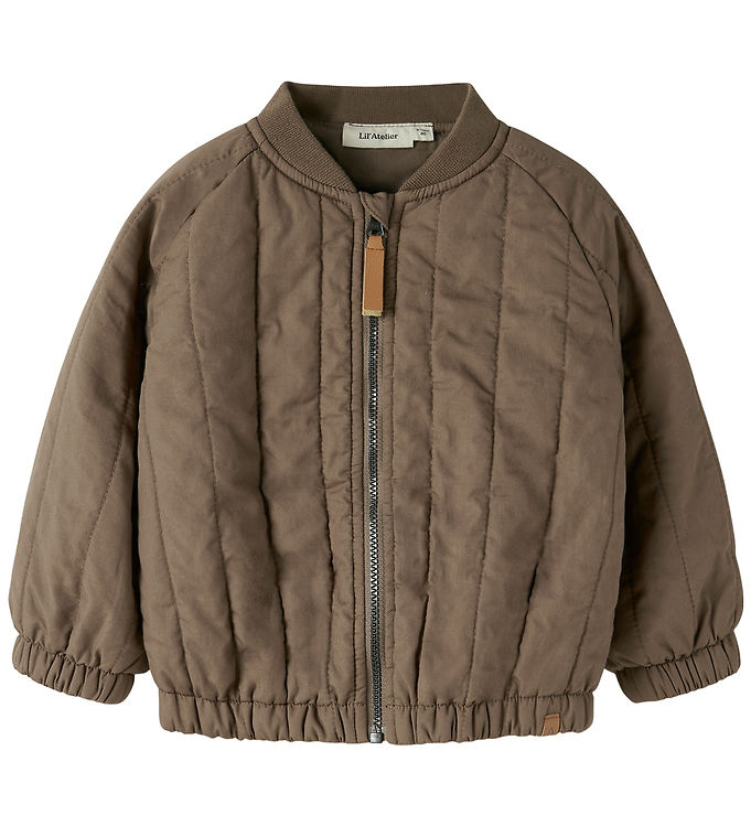 Lil' Atelier Bomberjakke - NmmLio - Shitake/BEE