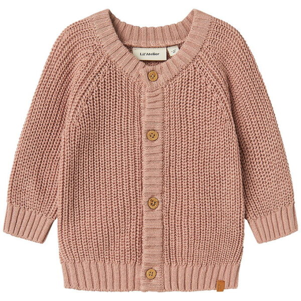 Lil Atelier Cardigan - Noos - Strik - NbnEmlen - Misty Rose