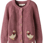 Lil Atelier Cardigan - Strik - NmfEmlen - Nostalgia Rose