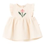 Lil Atelier Dallas Loose Dress - Turtledove - 56 cm