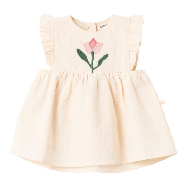 Lil Atelier Dallas Loose Dress - Turtledove - 56 cm