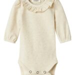 Lil Atelier Darla Slim Body - Turtledove - 56 cm
