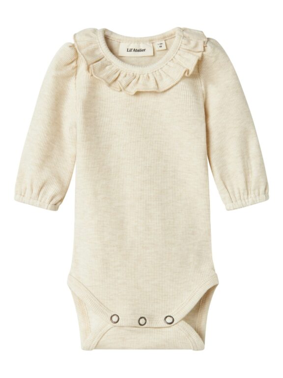 Lil Atelier Darla Slim Body - Turtledove - 56 cm