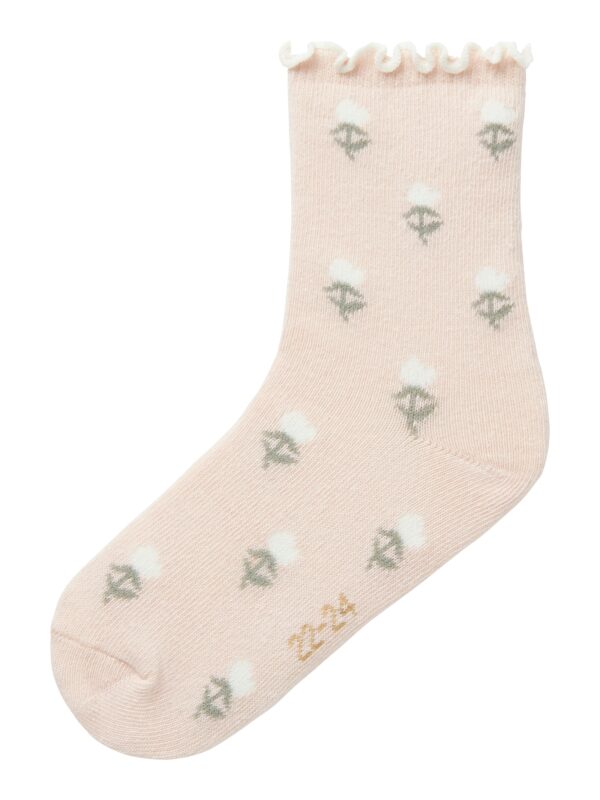 Lil Atelier Darlene Socks - Peach Whip - 19/21