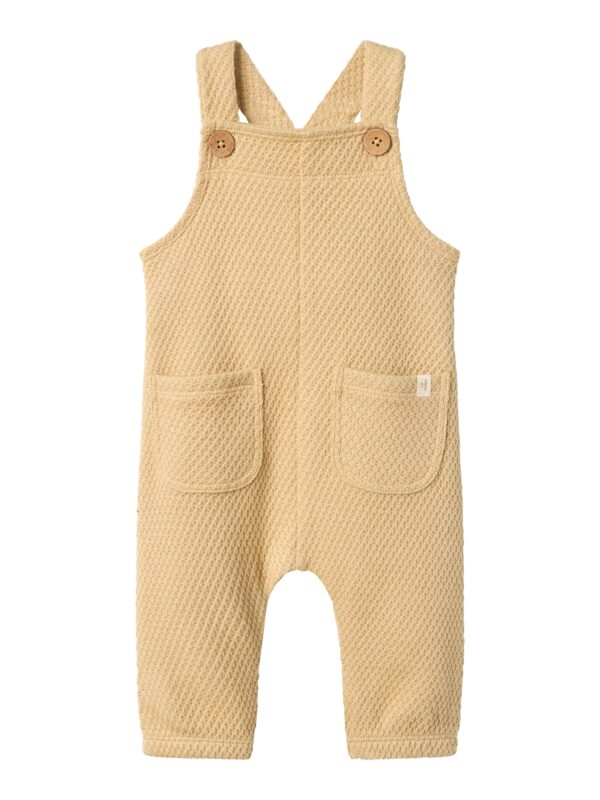 Lil Atelier Defne Loose Overall - Taos Taupe - 56 cm