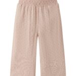 Lil Atelier Dembe Wide Pants - Peach Whip - 92 cm