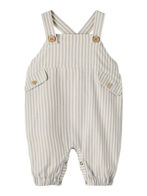 Lil Atelier Diogo Loose Overall - Harbor Mist - 56 cm