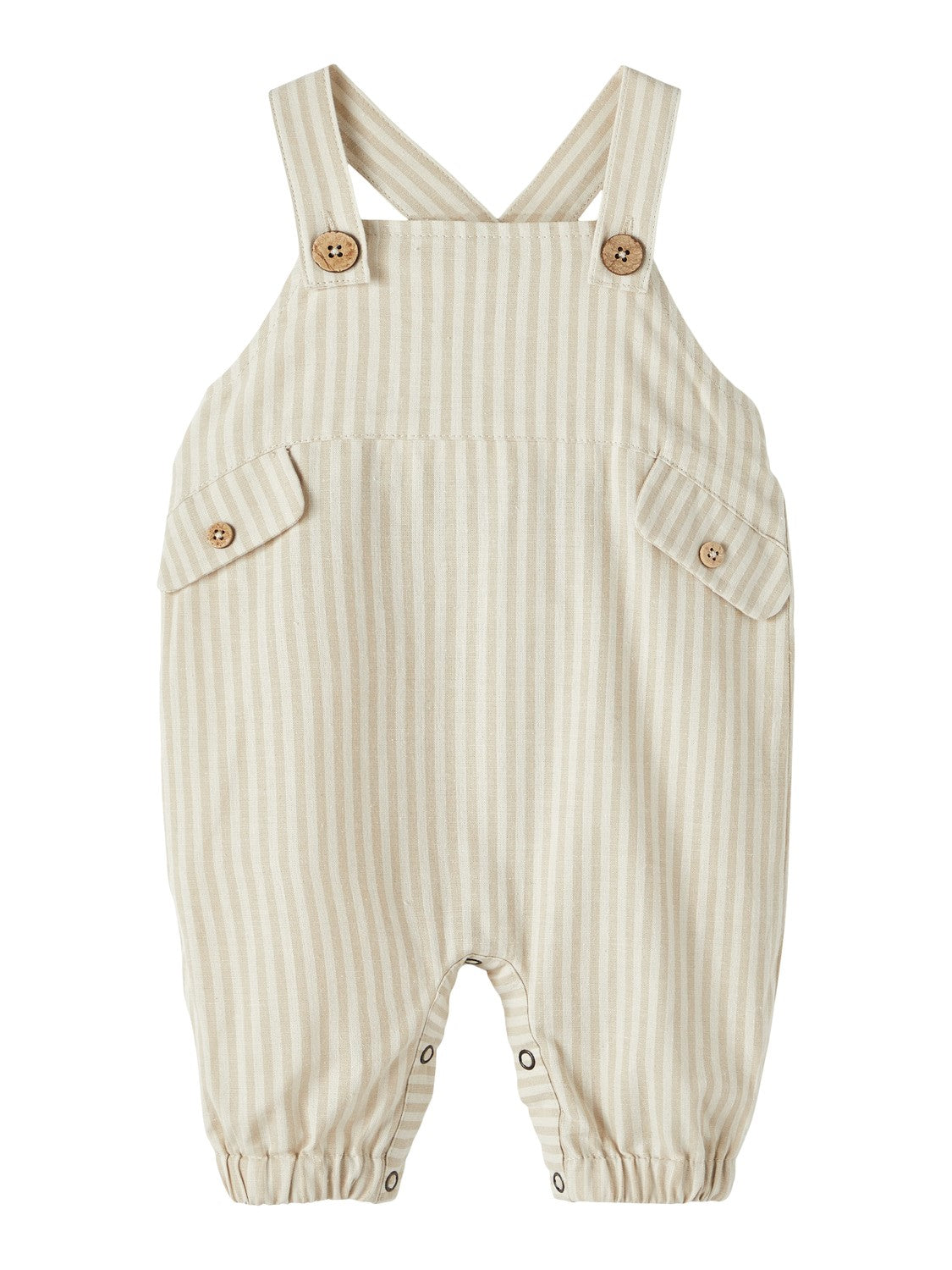 Lil Atelier Diogo Loose Overall - Turtledove - 56 cm