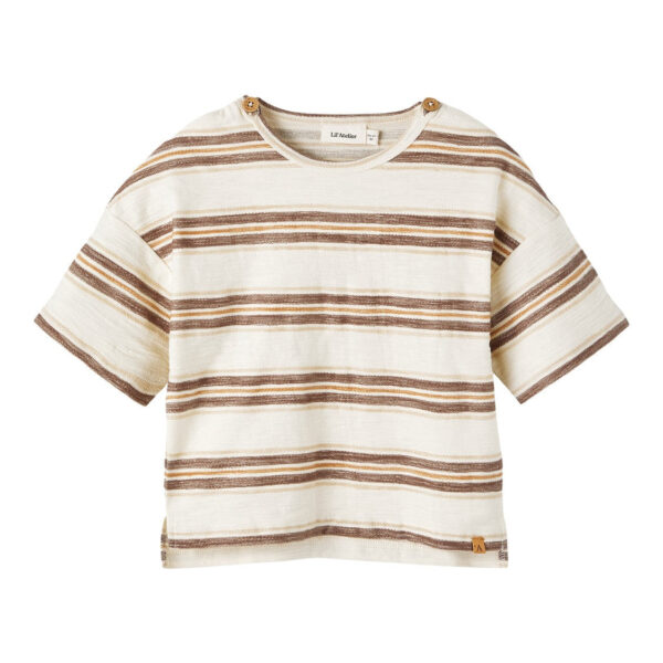 Lil Atelier Dodo Loose T-shirt - Turtledove - 92 cm