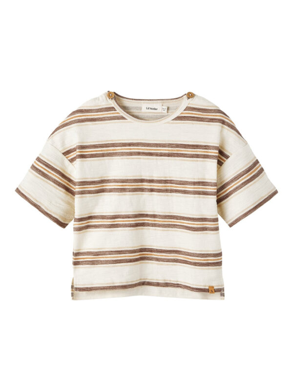 Lil Atelier Dodo Loose T-shirt - Turtledove - 92 cm
