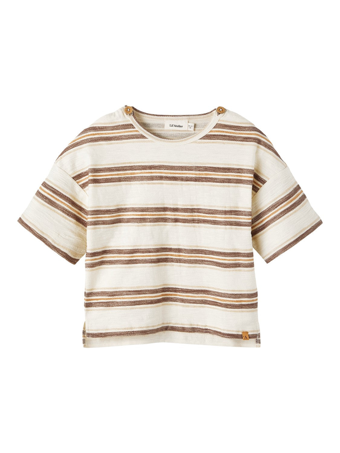Lil Atelier Dodo Loose T-shirt - Turtledove - 92 cm