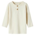 Lil Atelier Dolan LS Top - Turtledove - 56 cm