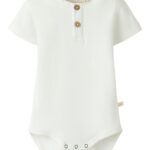 Lil Atelier Dolan SS Body - Coconut Milk - 56 cm