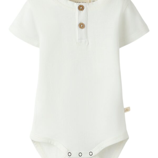 Lil Atelier Dolan SS Body - Coconut Milk - 56 cm