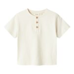 Lil Atelier Dolan SS Top - Turtledove - 92 cm