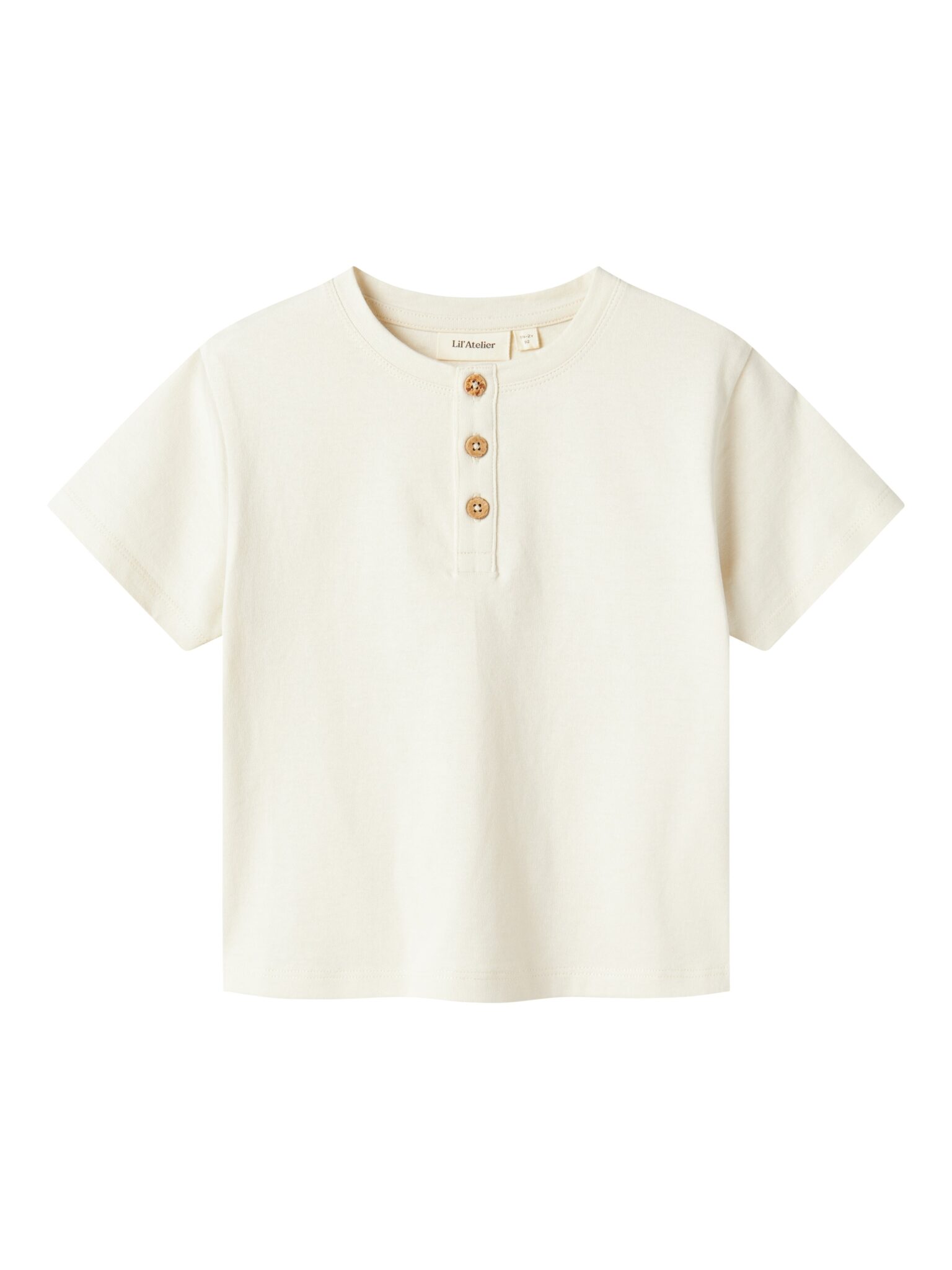 Lil Atelier Dolan SS Top - Turtledove - 92 cm