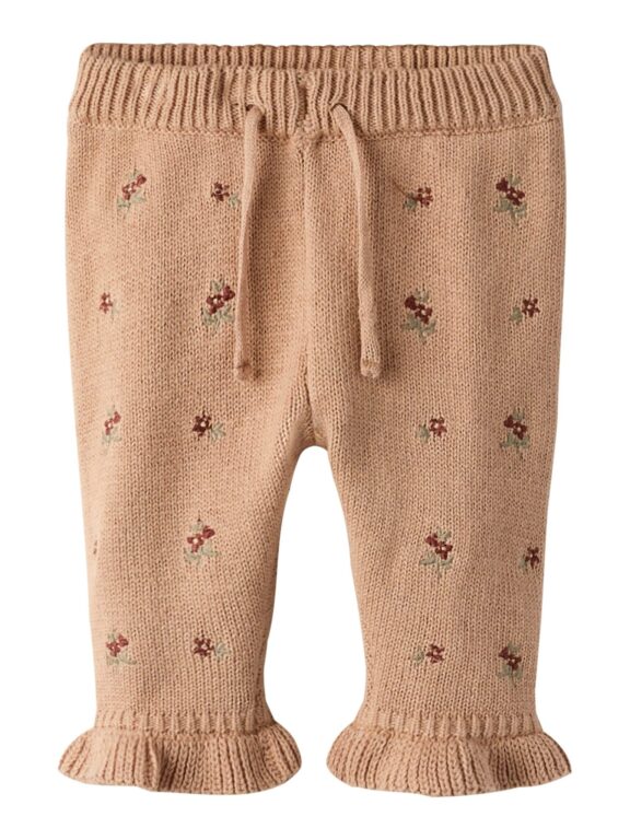 Lil Atelier Emlen Knit Pants - Roebuck - 56 cm Lil Atelier Emlen Knit Pants - Roebuck - 56 cm