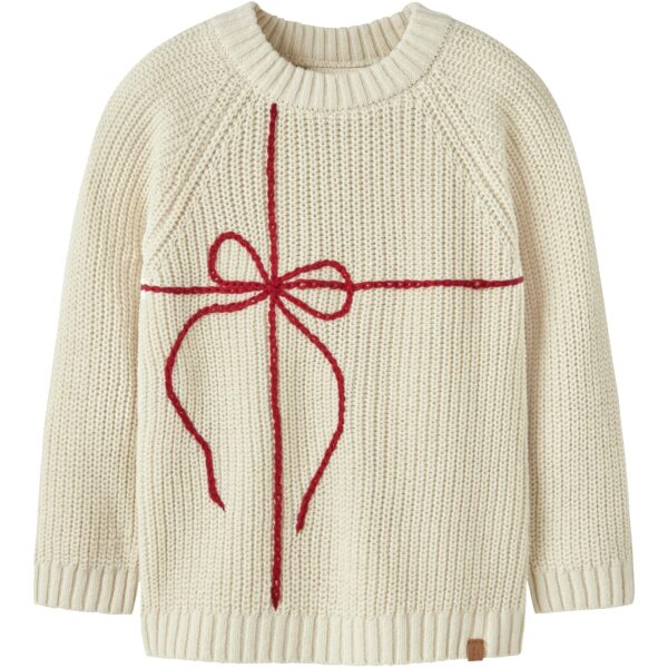 Lil Atelier Emlen Mio Knit - Turtledove - 92 cm