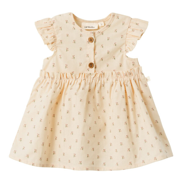 Lil Atelier Famaja Dress - Turtledeove - 56 cm