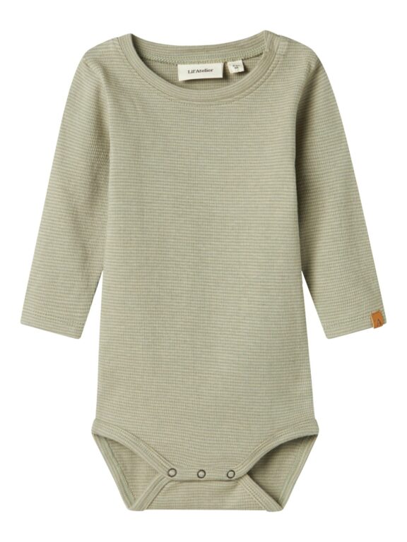 Lil Atelier Feng Slim Body - Moss Gray - 56 cm