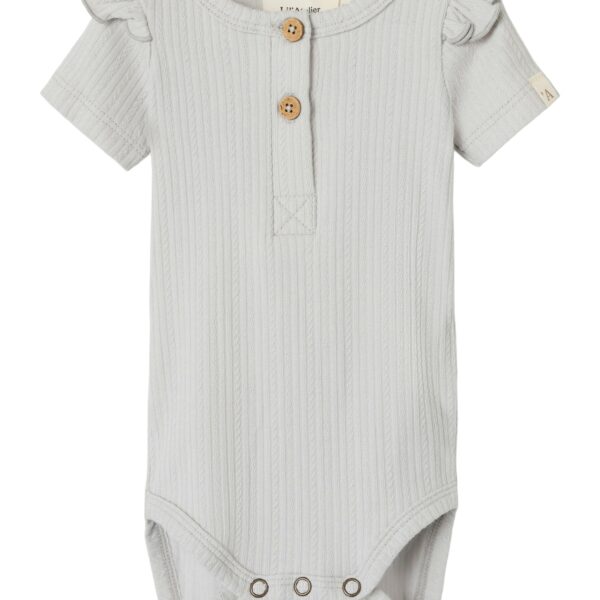 Lil Atelier Fleura Slim Body - Vapor Blue - 56 cm