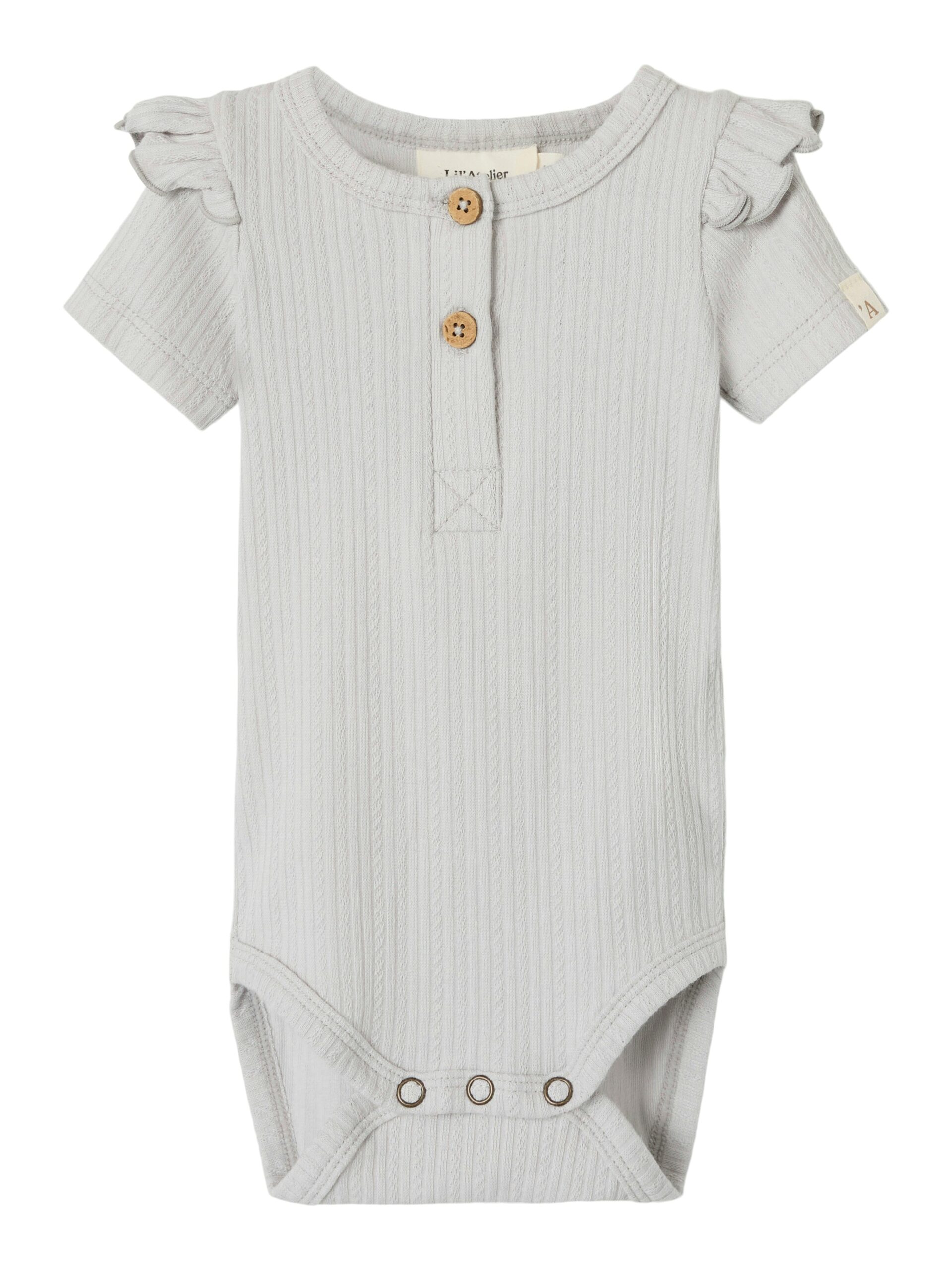 Lil Atelier Fleura Slim Body - Vapor Blue - 56 cm