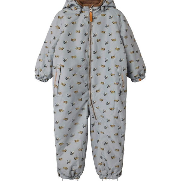 Lil' Atelier Flyverdragt - NmmLasnow10 - Ultimate Grey/Airplanes
