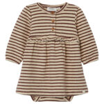Lil Atelier Fodo Body Kjole - Rum Raisin - 56 cm
