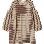 Lil Atelier Fodo Kjole - Rum Raisin - 92 cm